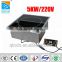 china manufacture intelligent electric Built in 3500w commercial temperature control induction cooker