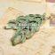 200pcs Tree and leaf Antique Green Plating pendants Zinc Alloy DIY Jewelry accessory Necklace Charms A14116