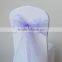 Wedding Party Banquet Feast Chair Organza Sash Bow Ribbons Decor