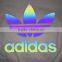 Silver Reflective Heat Transfer Logo For Clothing