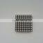 Rohs compliant red and green bi-color 8*8 dots 2.54mm pitch LED dot matrix display