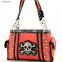 Western rhinestone studded skull purses concealed weapon bling skull handbags