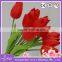 PU Mini Tulip Artificial Flowers for Wedding Decoration Party decor