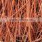 China export copper scrap /copper wire scrap millberry 99.99%