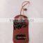 Good Quality Die Cut Paper Tag with embossing UV Printing