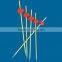 bamboo sticks with colorfrul ball