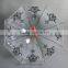 China Factory Wholesale Fashion Pvc Transparent Umbrella