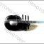 fence insulator and gate handle for farm electric fence equipment