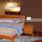 Moisture-proof Easy to Clean Cyan Sandalwood Series Suite King Size Bed Modern