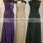 Off shoulder ruffle simple purple latest dress designs formal evening dress 1313