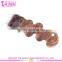 2016 new raw body wave unprocessed european virgin hair #4/33 ombre closure with bundles