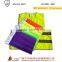 100% POLYESTER FLUORESCENT FABRIC FOR retro-reflective vest