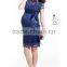 NEWEST EVENING SHORT SLEEVE LACE MATERNITY DRESS