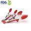 Good grip silicone oven tongs/ice tongs/food tongs