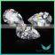 Hot Sale Artificial CZ Gemstones Wholesale 6*8 White Heat Pear Cut Loose Cubic Zircon Price Free Samples