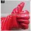 BSSAFETY Sandy finished pvc coated safety gloves, oil resistant working gloves