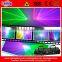 four Lens 450mW RGBV laser show lighting