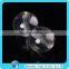 40mm Clear Solid Acrylic Sphere with Hole (Seamless)