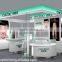commercial outdoor shoes/jewelry/cosmetics display showcase for sale