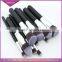 New Professional 10 PCS Cosmetic Makeup Brushes Set With Leather Cup Holder