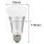 10W Color Changing Dimmable E27 Base 85-265V 900LM Cool White RGBW LED Bulb With Remote Control