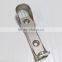 Furniture Hardware Oval Wardrobe Rail End Holder Supports Bracket