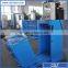 Movable type feeding box hydraulic baler for rubbish bin