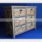 High quality cheap wooden cabinet with many baskets