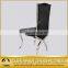 Velvet High Back Stainless Steel Dining Banquet Chair