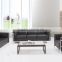 Leather sofa armchair (7218)