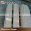 Polished cream marfil marble stair tread,marble staircase