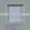 custom vacuum formed thick film blister rectangle tray with ABS plastic white material