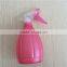 Pink Plastic Garden Spray Bottle With Trigger