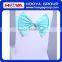 Reusable 2015 Popular selling party decoration Wedding Satin Bow Chair Sash