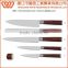 A3386 Fashionable 6pcs Stainless Steel Kitchen Knife Set