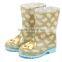 kids children PVC rain boots reach standard