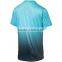 Mens Coolmax Quick Dry Custom Sublimation Polyester T Shirt For Fitness