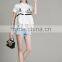 summer latest washed jeans model for sexy girls wholesale price