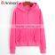 Oem Service Custom Women Hoodies Sports Suit Coat