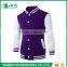 Hot Sale Custom Made Multi Color Stand Collar High School Unisex Varsity Jacket