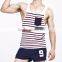 OEM mens classic stripe athletic tank tops