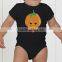 100% cotton black baby boy clothes printing,custom soft fashion clothes factory china