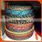 100% polyester cotton customed webbing belt material made in china