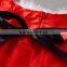 Fashion Strap Fluffy Kids Baby Girls Red Christmas Wedding Dress