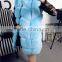 Western Women Winter Multi Color Fake Fox Fur Vest