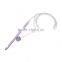 At Random Transparent 120cm Plastic Flexible Afghan Tunisian Carpet Crochet Hooks Needles