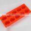 Wholesale High Quantity Eco-friendly Santa shape silicone chocolate mould,soap mold,diy cake mould