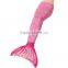 kids fancy mermaid swimsuit, mermaid tail with monofin for swimming