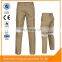 Men's Cotton FR Anti-Static Oil-resistant Safety reflective tape work pants