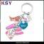 3D hot sell custom cheap fancy figure metal keychain